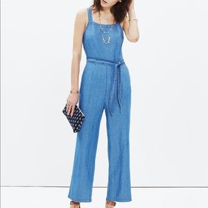 Madewell Chambray Muralist Jumpsuit